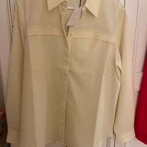 Proenza Schouler Pale Yellow Shirt